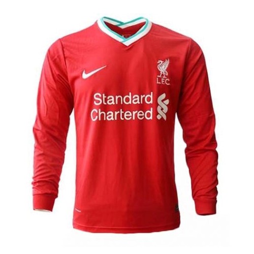 Tailandia Camiseta Liverpool 1ª ML 2020/21 Rojo